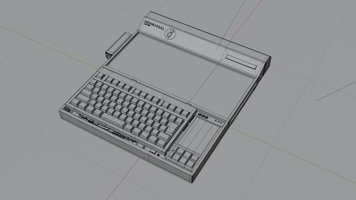 NovaNull1's tweet photo. SF的端末
#blender #3DCG #modeling #b3d https://t.co/ftWi26VXJo