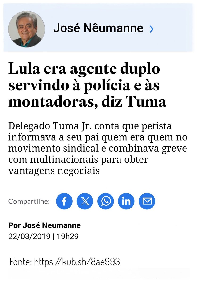 alvarezrogerio_'s tweet photo. @ProfJoaoCarlosM #ForaLula
#ForaIncomPTentes
Para se igualarem ao canalha que idolatram, que iniciou a carreira como X9.
https://t.co/bnP2vWPM4S https://t.co/2RGdD2lL0R