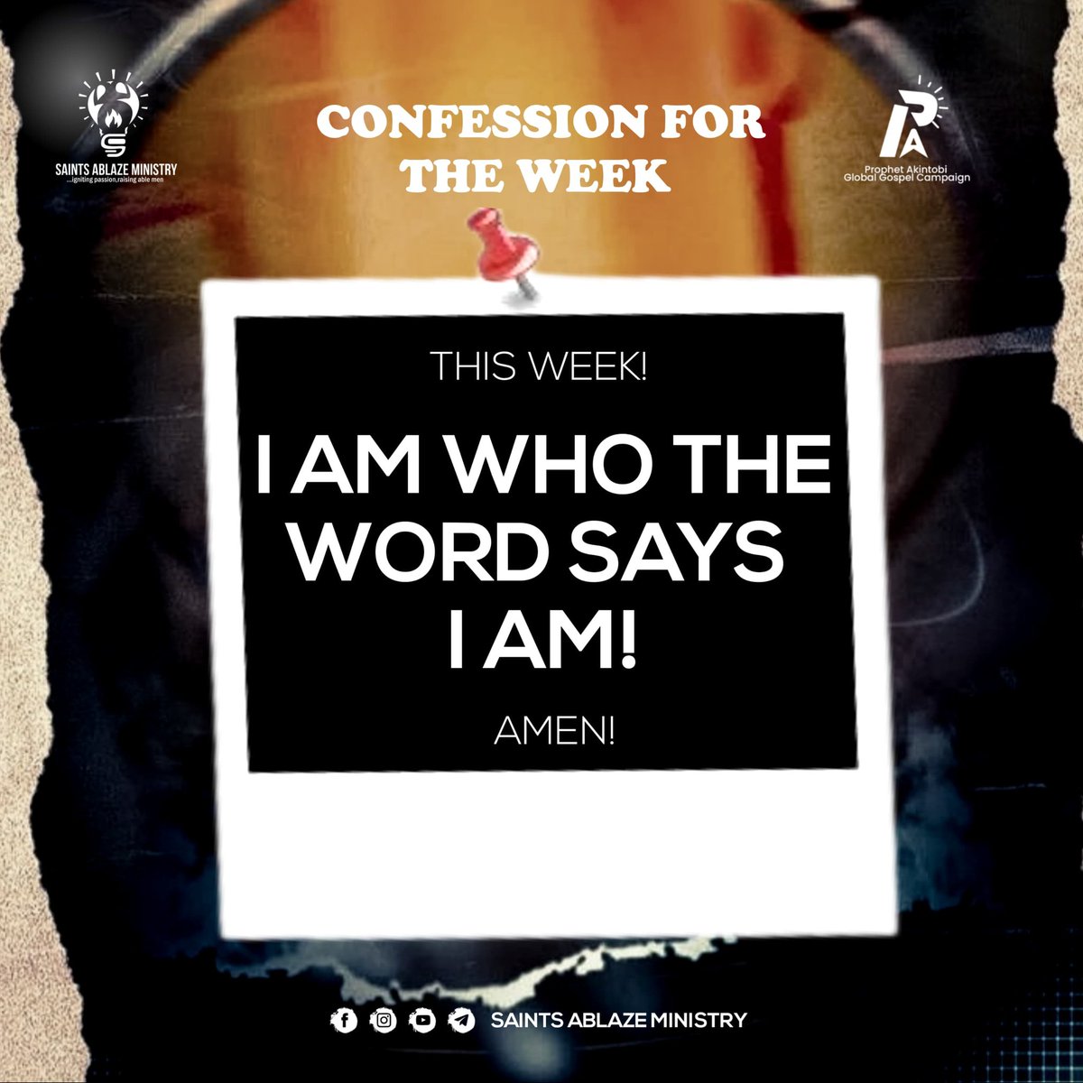 oluwaloshayee's tweet photo. THIS WEEK !

I AM WHO THE WORD SAYS I AM !

AMEN ! https://t.co/OcEqHMxm28