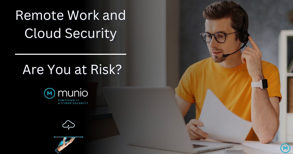 Munio_IT's tweet photo. Is Your Business Secure for Remote Work?
With 60% of SMBs concerned about cloud security, Munio offers solutions to protect your data anywhere.
Secure Your Cloud https://t.co/pdZztROno0
#SMB #CyberSecurity #CloudComputing #RemoteWork #ITSupportUK https://t.co/N2H94rJNgh