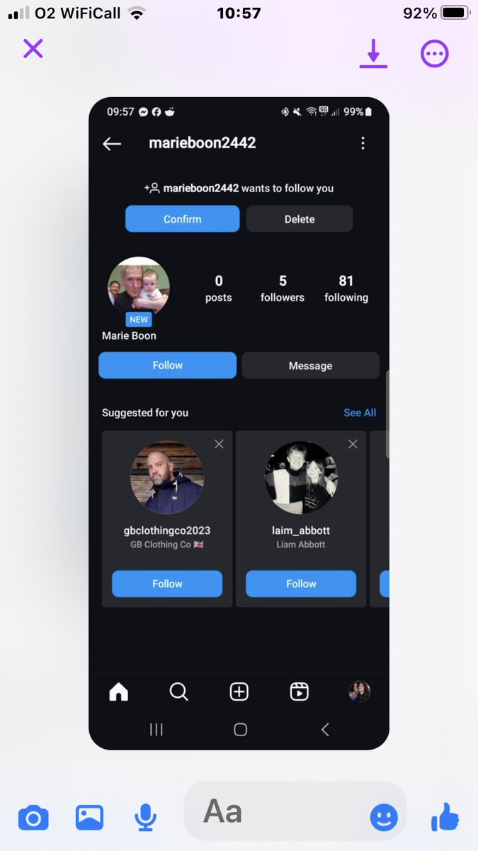 Scammers on Instagram people, you can’t have fun anymore without someone not invited joins in. Watch what you click on 🥹😎🥸🫢