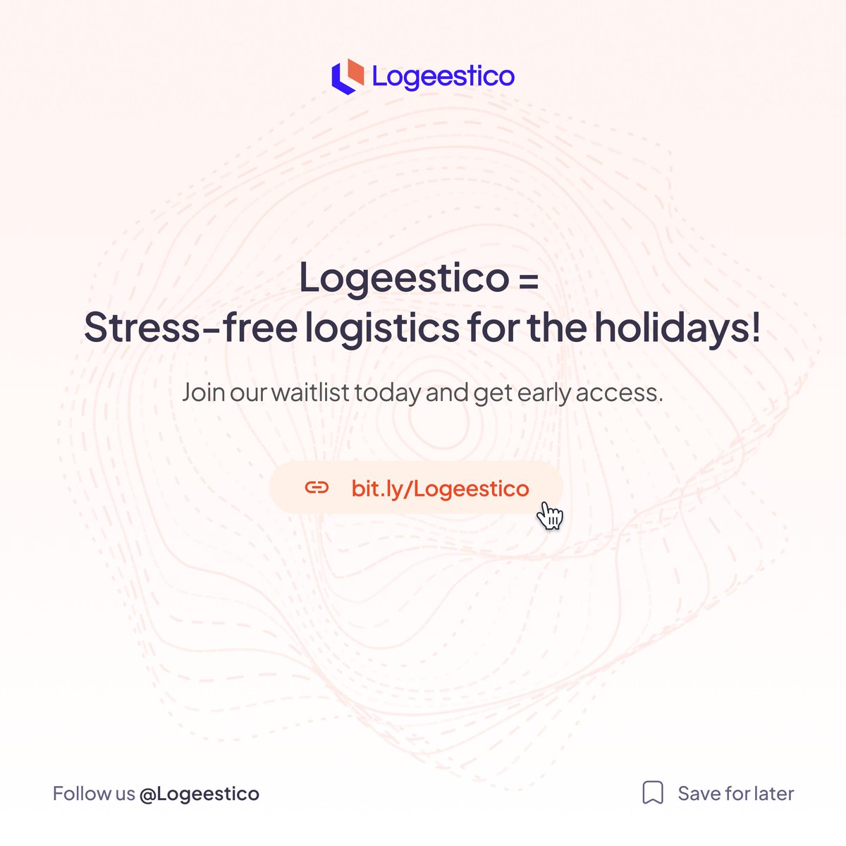 logeestico's tweet photo. 🎄 Spotlight on Small Businesses!
Managing holiday logistics can feel overwhelming, but with Logeestico, it’s a breeze!

✨ Join the Logeestico waitlist today to revolutionize your logistics.

#SmallBusinessSuccess #HolidayLogistics #LogeesticoOptimized #EfficientDeliveries https://t.co/oigEers4LN