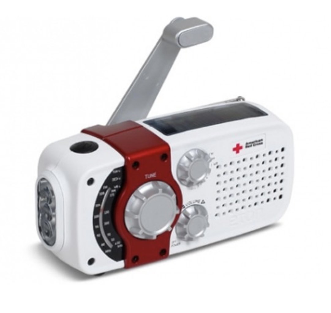Good morning and XOXO!😘Our Dec. membership drive continues,  and when you support 99.5 WCRB at $10/mo or $120 all at once, today only, we’ll say thank you w/Eton Emergency Radio! Multiple power sources, LED flashlight &amp; more! 888-995-9272 or classical.org! Join us!