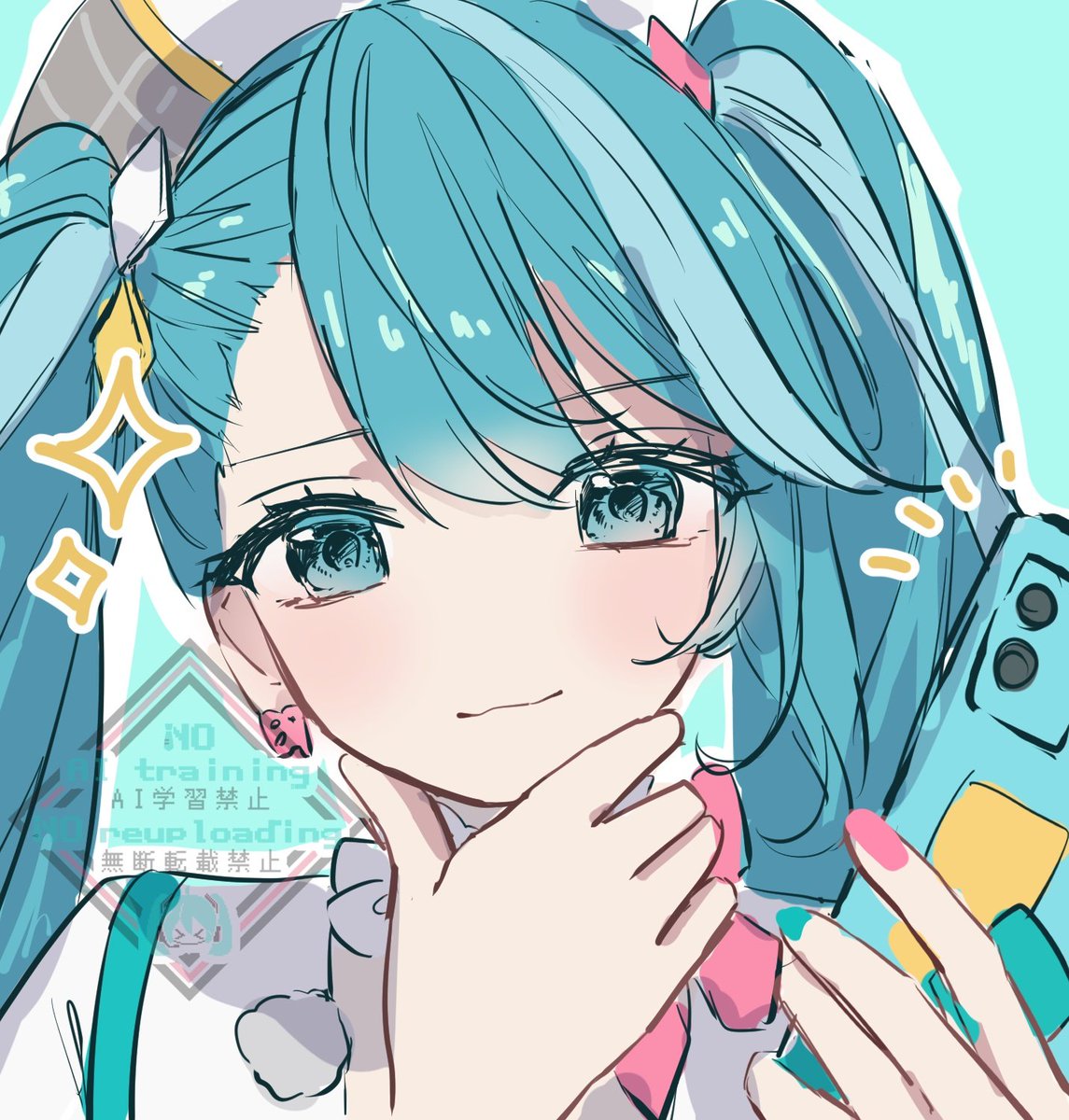 顔の｢良さ｣を自覚してそうなミクさん

#いいミクの日  #マジカルミライ2024