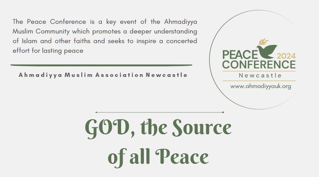 AMANewcastle's tweet photo. The Ahmadiyya Muslim Community Newcastle hosted their Annual Peace Conference, bringing together people from different faiths and backgrounds to promote harmony, love and peace  #loveforallhatredfornone #Ahmadiyya @ukmuslims4peace  @bbcnewcastle @ChronicleLive @pressahmadiyya https://t.co/v1OHif123s