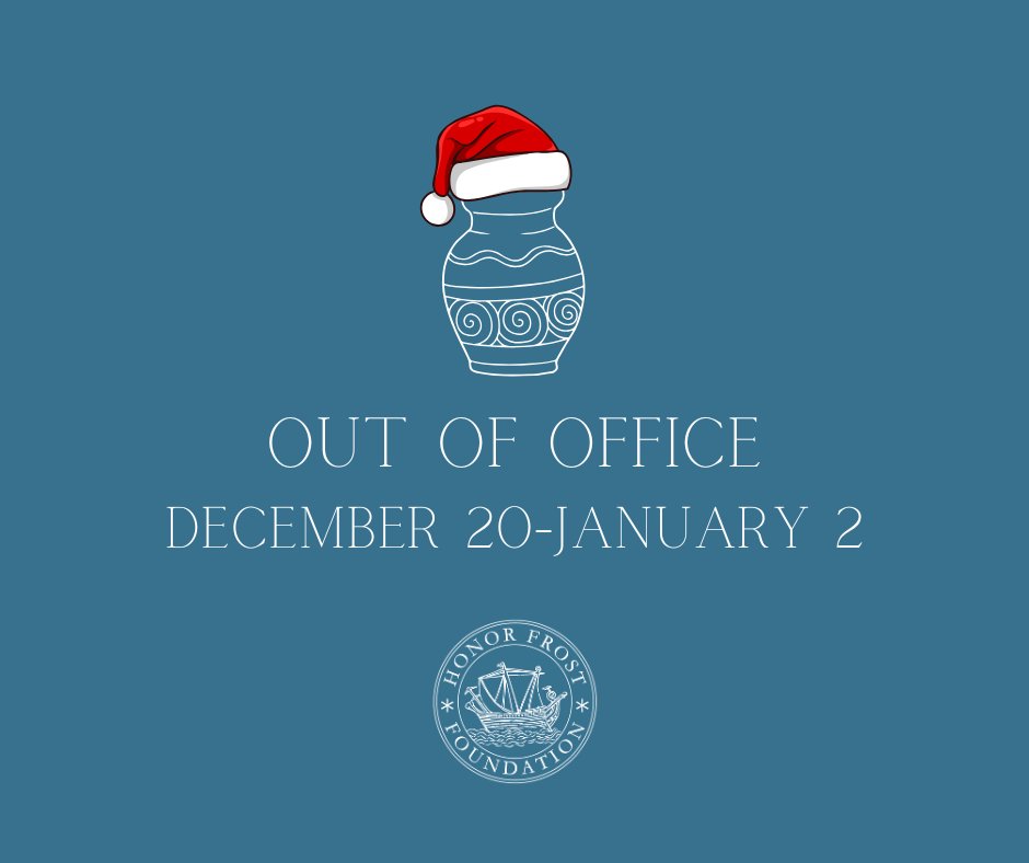 HFF staff will be taking a well deserved break between December 20th and January 2nd. Please note that we will be unable to offer support on funding applications during this time period and emails will not be monitored. Still time to get in touch before our holidays begin!