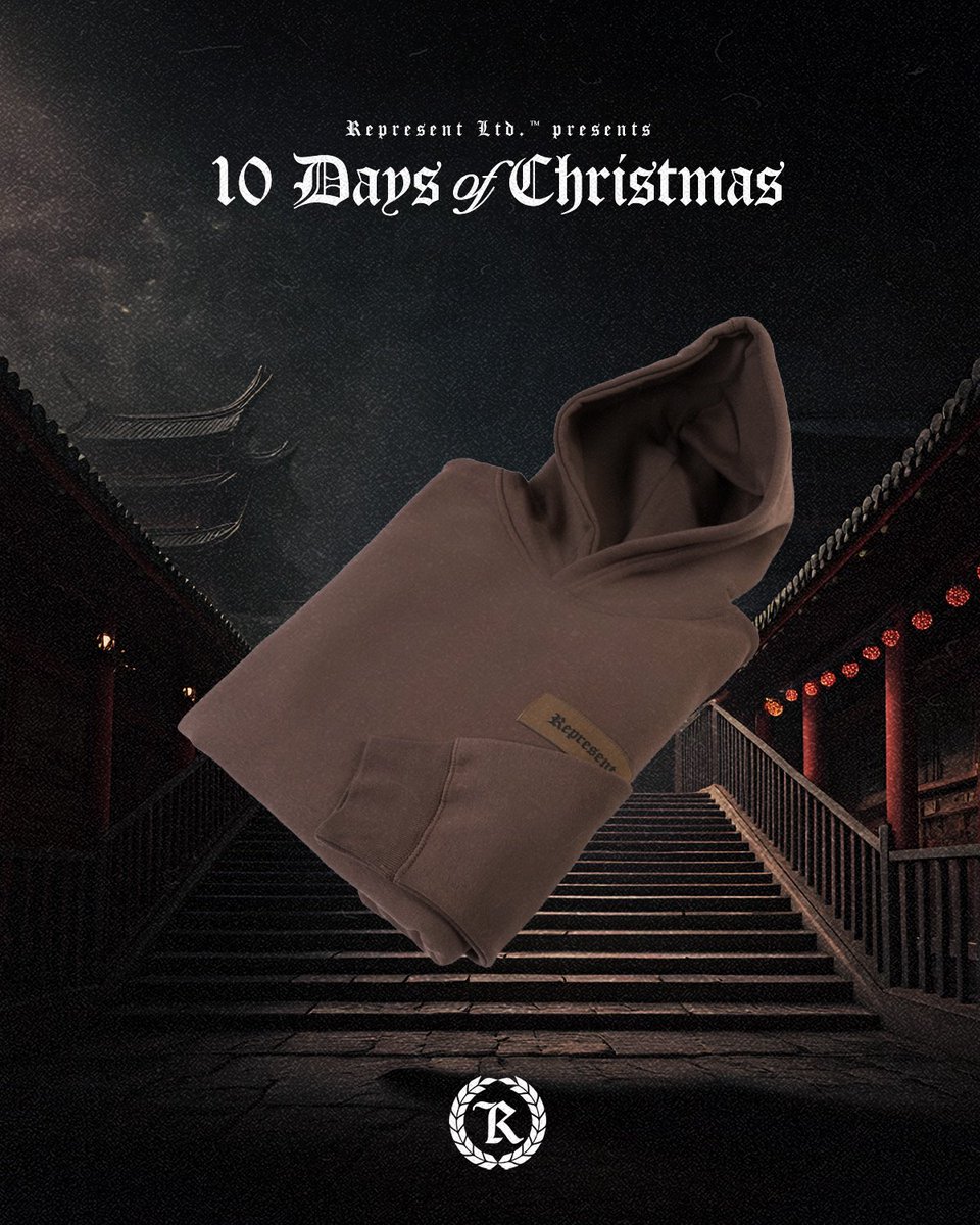 RepresentLTD's tweet photo. 10 DAYS OF CHRISTMAS ๐
Our annual 10 Days of Christmas event is LIVE, 10 days straight of daily drops, deals & giveaways to get you geared up for the holidays!
// https://t.co/12zE0GA40P
#represent
#10daysofxmas
10 DAYS OF XMAS // DAY ONE
MERRY XMAS & HAPPY HOLIDAYS ๐ https://t.co/1Zm03br3Zp