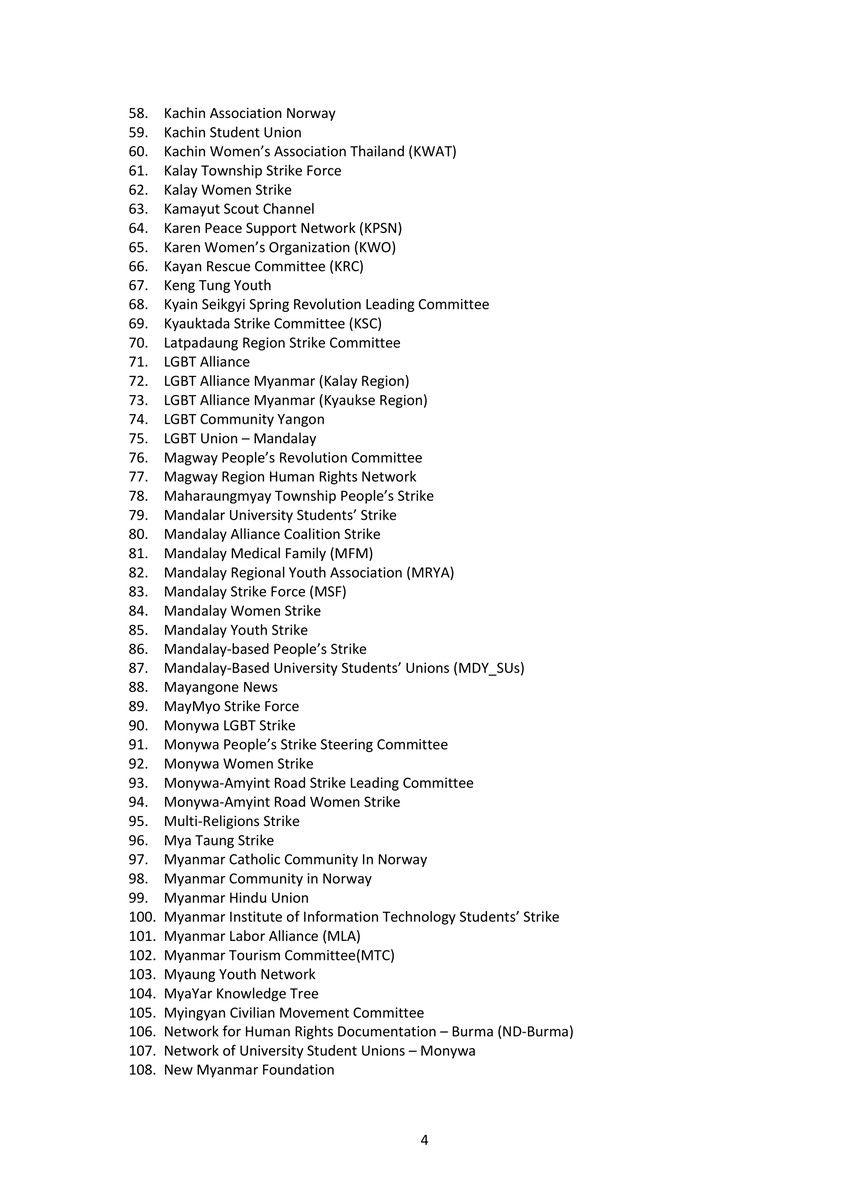 Progressive Voice (@pvamplify) on Twitter photo On Intl Day of Commemoration & Dignity of the Victims of #Genocide, 174 #Myanmar CSOs sent an open letter in support of Prosecutor <a href="/KarimKhanQC/">Karim A. A. Khan KC</a>'s application for arrest warrant against #MinAungHlaing & urge <a href="/IntlCrimCourt/">Int'l Criminal Court</a> to issue the warrant w/o delay. ✉️ bit.ly/4iuGPe3 On Intl Day of Commemoration & Dignity of the Victims of #Genocide, 174 #Myanmar CSOs sent an open letter in support of Prosecutor <a href="/KarimKhanQC/">Karim A. A. Khan KC</a>'s application for arrest warrant against #MinAungHlaing & urge <a href="/IntlCrimCourt/">Int'l Criminal Court</a> to issue the warrant w/o delay. ✉️ bit.ly/4iuGPe3