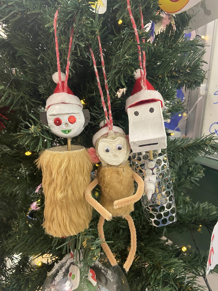 MissWPsychology's tweet photo. Current front runner of this year’s Christmas dec competition! Love this effort from year 13 https://t.co/RK0zXKHPdp