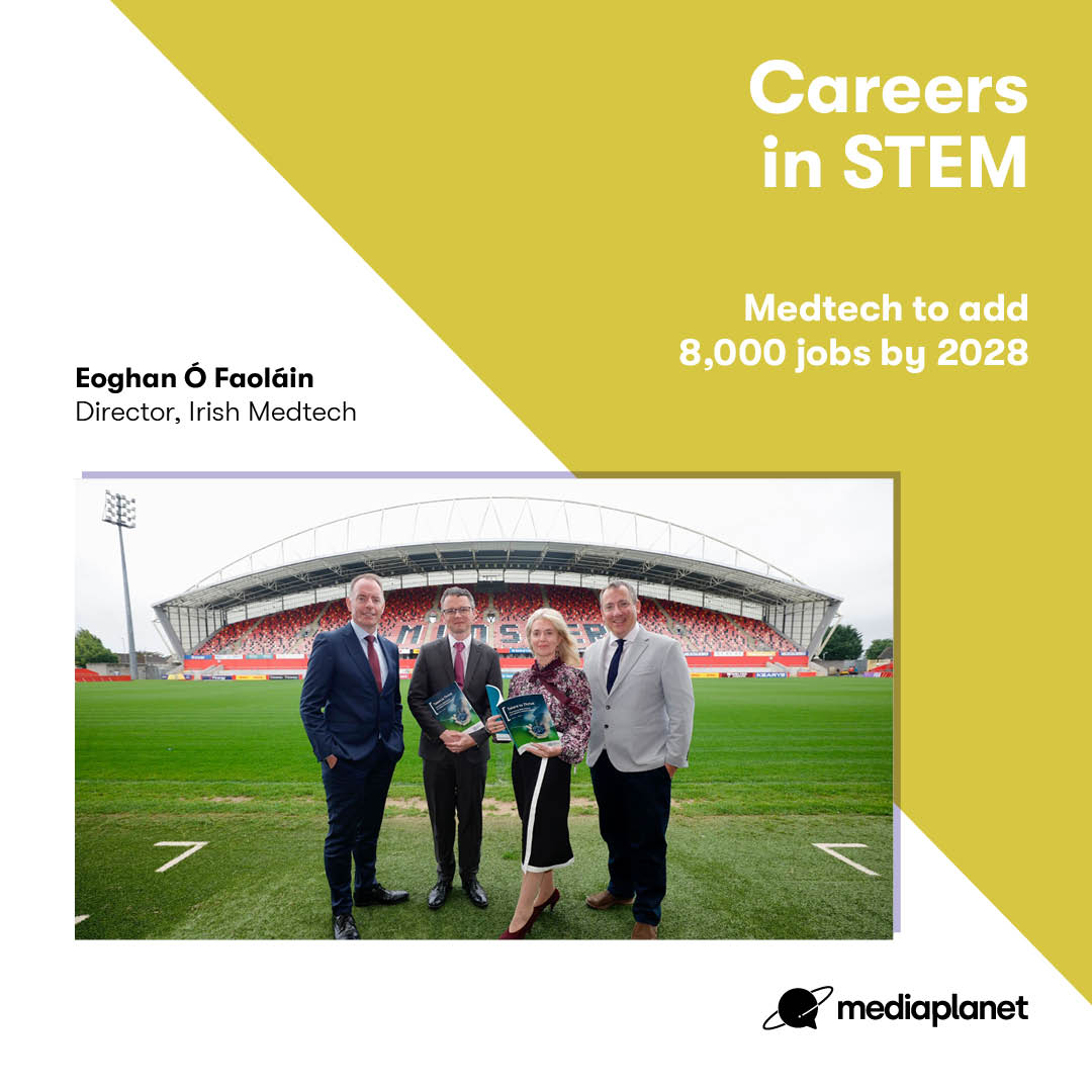 Irish Medtech (@irishmedtech) on Twitter photo Ireland’s medtech sector’s workforce is expected to reach 56,000 workers by 2028, Director <a href="/EoghanOFaolain/">Eoghan Ó Faoláin</a> writes <a href="/MediaplanetIE/">Mediaplanet Ireland</a> #CareersInStemIE campaign today.
Full editorial: tinyurl.com/4ed4u758
More on <a href="/MedtechSkillnet/">IrishMedtechSkillnet</a> : irishmedtechskillnet.ie Ireland’s medtech sector’s workforce is expected to reach 56,000 workers by 2028, Director <a href="/EoghanOFaolain/">Eoghan Ó Faoláin</a> writes <a href="/MediaplanetIE/">Mediaplanet Ireland</a> #CareersInStemIE campaign today.
Full editorial: tinyurl.com/4ed4u758
More on <a href="/MedtechSkillnet/">IrishMedtechSkillnet</a> : irishmedtechskillnet.ie