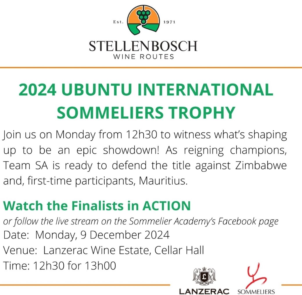 Stellenbosch Wine Routes tweet media