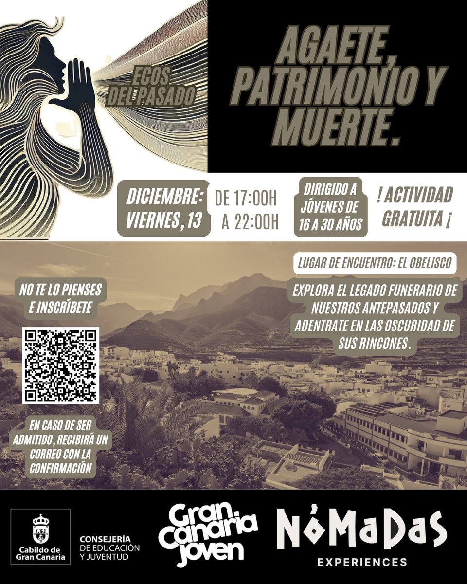 GranCanariaJven's tweet image. Primera excursión en unos días🤗

⌛️13 de diciembre

🔗 Inscripciones: docs.google.com/forms/d/e/1FAI…

#excursiones #Agaete #Historia #joven #GranCanaria