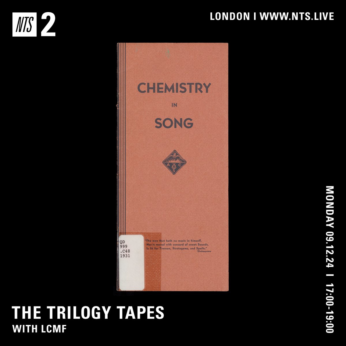 LCMF takeover my slot on <a href="/NTSlive/">NTS Radio</a> today <a href="/LCMF_/">LCMF</a> 
Thanks to <a href="/Jackfsheen/">Jack Sheen</a> and the crew!

"A whistle-stop tour through our batshit forthcoming festival programme, which kicks off this week (11-14 Dec at Hackney Church)”

lcmf.co.uk