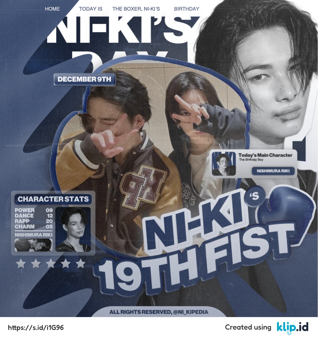 eheesevng's tweet photo. @NI_KIPEDIA Happy birthday to my baby duck, Ni-Ki! May your day shine as brightly as your incredible spirit. I hope you have a wonderful celebration and continue to rise as the greatest star in every moment.
STARS ALIGN FOR NI-KI
#HAPPY_NI_KI_DAY
#OurRe19ningStarNI_KI
#祝ニキ19歳の誕生日 https://t.co/ef0TWdhXti