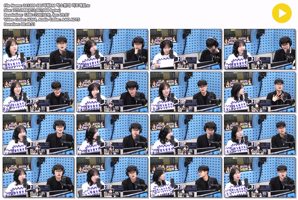 daehwisaranggo's tweet image. 241209 sbs 파워fm 박소현의 러브게임
drive.google.com/file/d/1JCQ6FD…