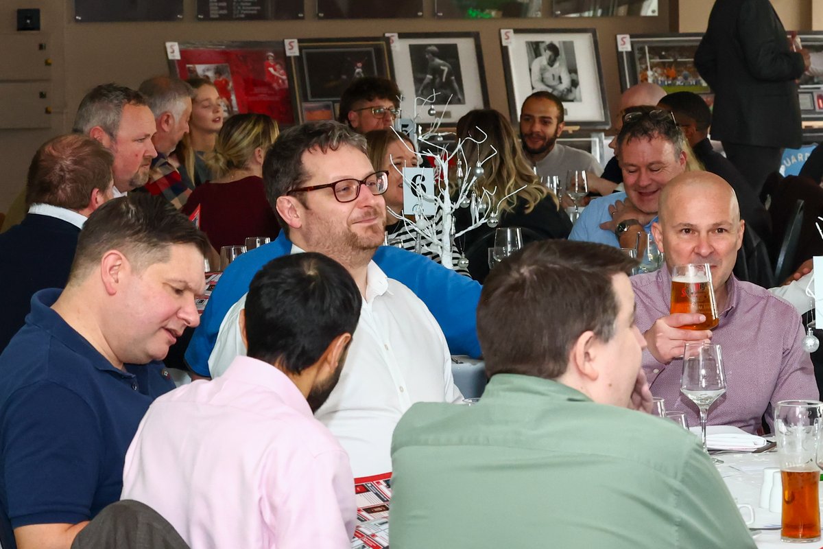 A huge thank you to everyone who supported our Christmas Roast event on Friday, especially our sponsors <a href="/WBR_Group/">WBR Group - SSAS | Actuarial | Tax</a> and <a href="/MeltonSociety/">Melton Building Society</a>.

As with their football days, <a href="/MattElliott01/">Matt Elliott</a> and <a href="/bignorms/">Mark Crossley</a> were on top form, providing an entertaining afternoon for all. ⚽️