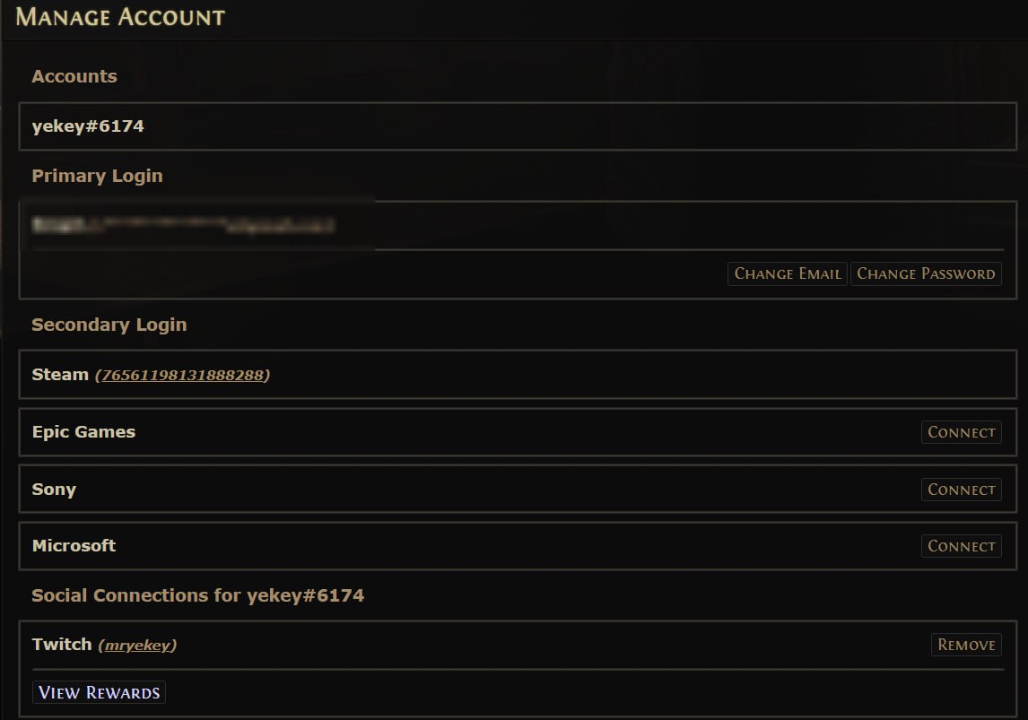 into_ye's tweet photo. [1/2] Heyo @pathofexile , my brother gift me a POE2 for a steam account, but unfortunately, my POE account has been linked to the old steamaccount since 2016. 

and I'm surprised that I personally can't unlink a steam account on the site. https://t.co/jewj2emrdk