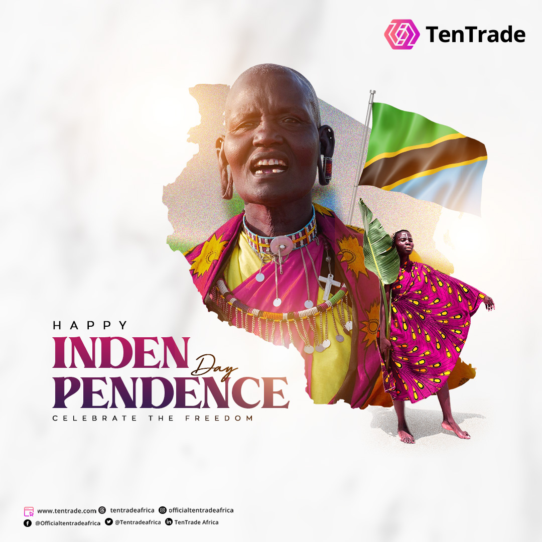 Tentradeafrica's tweet image. Happy Independence Day, Tanzania

Today, we celebrate the beauty of freedom and the strength of unity.

Here’s to a future filled with prosperity and peace, From all of us at TenTrade.

#tanzaniaindependence #celebratefreedom #unityandpride