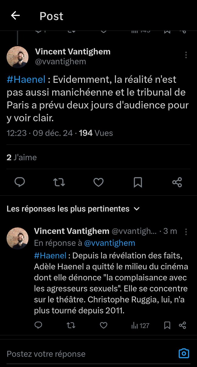 Deux jours d'audience pour une correctionnelle avec un seul mis en cause et une partie civile. Ravi de voir que la justice trouve le temps pour ce type de dossier. 
Par contre, faudra que j'explique a ma cliente qui n'a pas fait de ciné que son dossier sera traité en 2h...