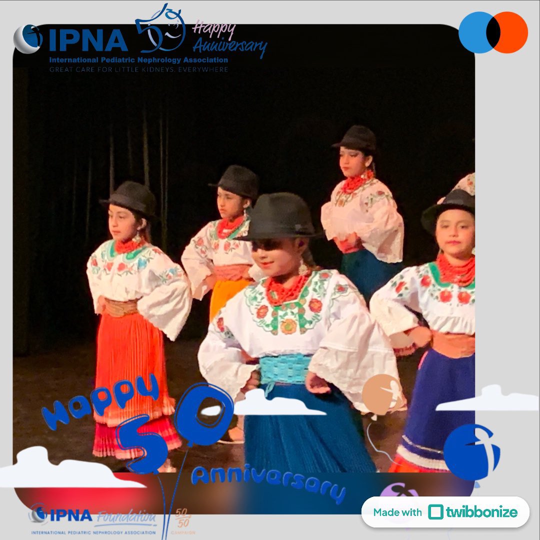 FranLoachamin's tweet photo. Feliz cumpleaños IPNA 
(Esp)
kusisqa p'unchaw IPNA (kichwa) 
Todos somos IPNA 
llapanchikmi IPNA kanchik

Happy birthday IPNA, we are all IPNA  

Congratulations to all of us who make IPNA and make it very diverse and inclusive, thank you IPNA for uniting us!!
#pedneph #IPNA50 https://t.co/p95ux68sUL