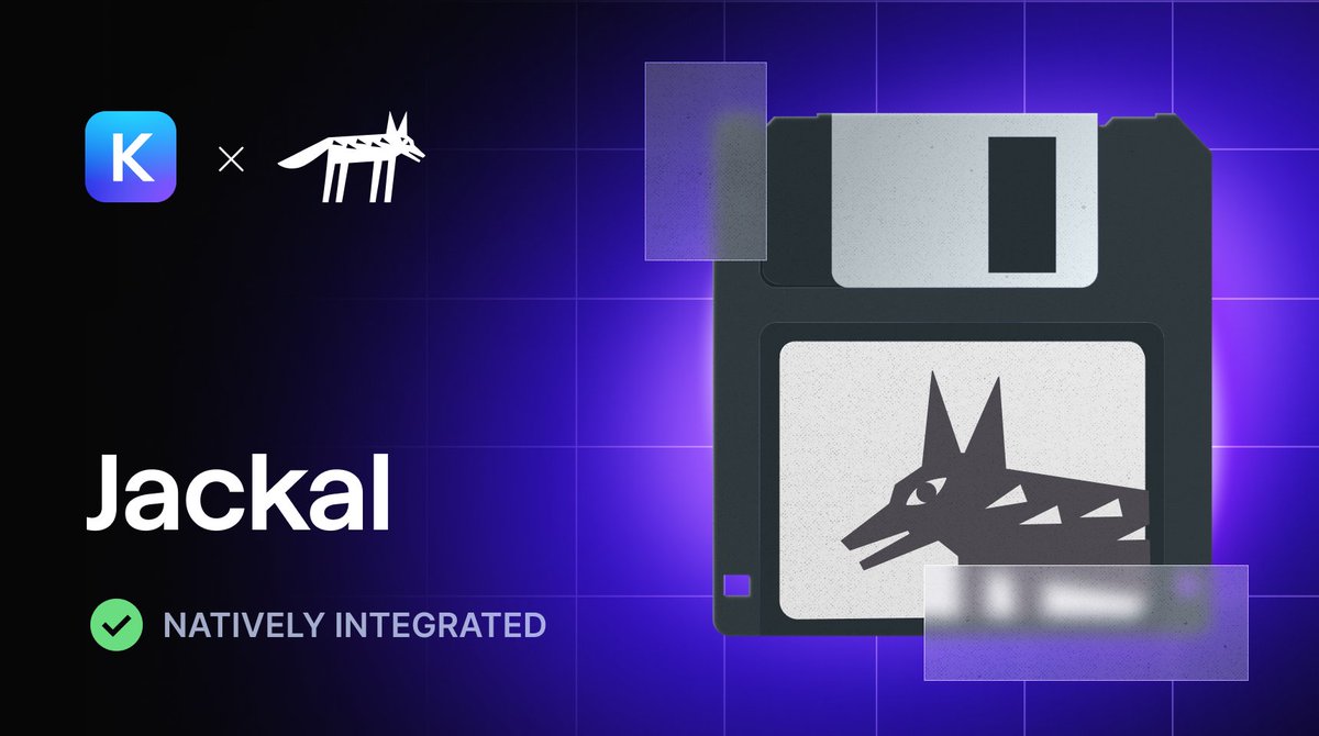 Imagine every blockchain unlocked with decentralized storage

$JKL is now live on Keplr