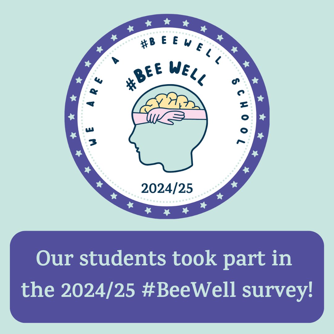 Court Moor have taken part in the #Beewell survey for the second year. Year 9 &amp; 10 students shared their thoughts to enable Hampshire and our school to continue to develop well-being work to support our young people. For further information please see beewellprogramme.org/about/about-be…