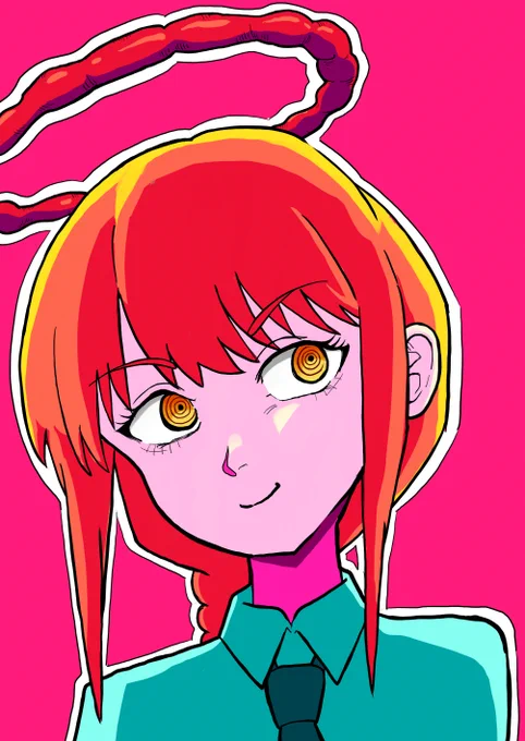 マキマさん描いた!#チェンソーマン 
