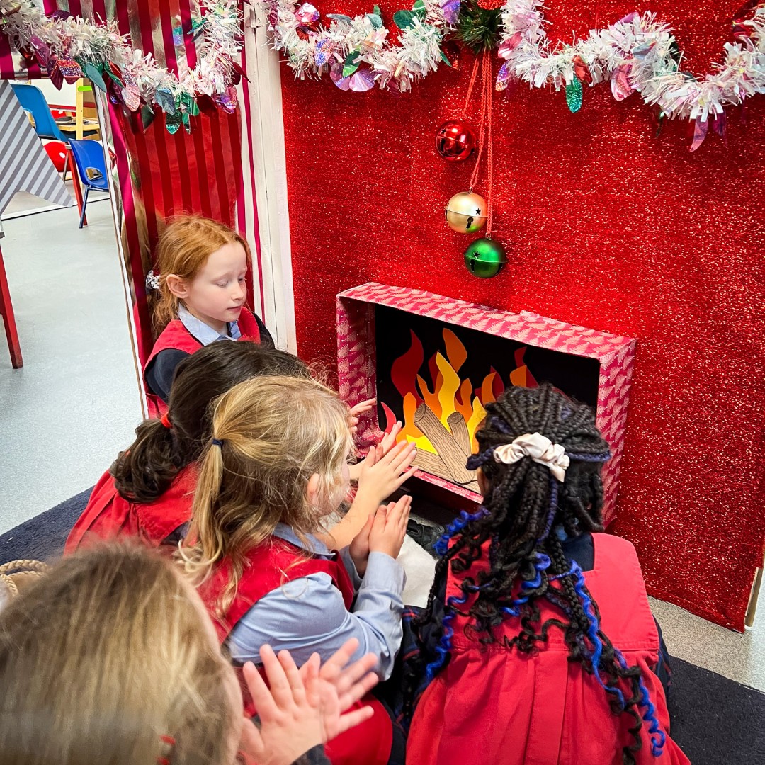 GodolphinPrep's tweet photo. Our Pre-Prep students have created a delightful gingerbread house—complete with its own glowing "fire"! Their creativity and teamwork brought this festive masterpiece to life, spreading holiday cheer. Well done! 🎄🏠✨ https://t.co/z6fxer3ezG