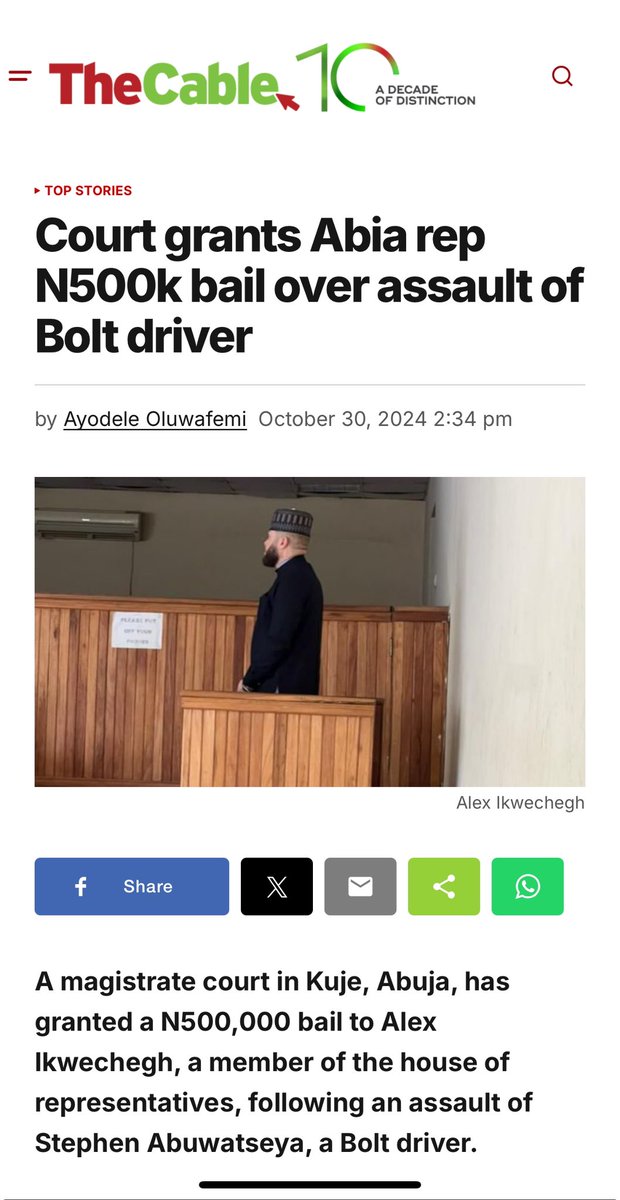Vill_HeadMaster's tweet photo. Picture 1 : Dele Farotimi in handcuffs for alleged defamatory charges and granted the huge sum of 50Million naira bail . 

Picture 2 : A Lawmaker that Assaulted a bolt driver granted a mere 500K naira Bail after being caught on camera uttering unprintable words . 

Picture 3 : An ex Governor that stole millions of dollars of state funds walking tall all smiles without handcuffs in court after months of dramas with the EFCC . 

This is how the so called judiciary system in Nigeria works , this post colonial judicial system is set up to oppress those it deems fit to be oppressed and show leniency to those the establishment deem fit just like the colonial judiciary system itself , Nigeria is over due for a Revolution and we must refuse this 50Million Naira bail condition otherwise we are empowering the oppressive system. 

#RevolutionNow 
#FreeDeleFarotimiNow  .