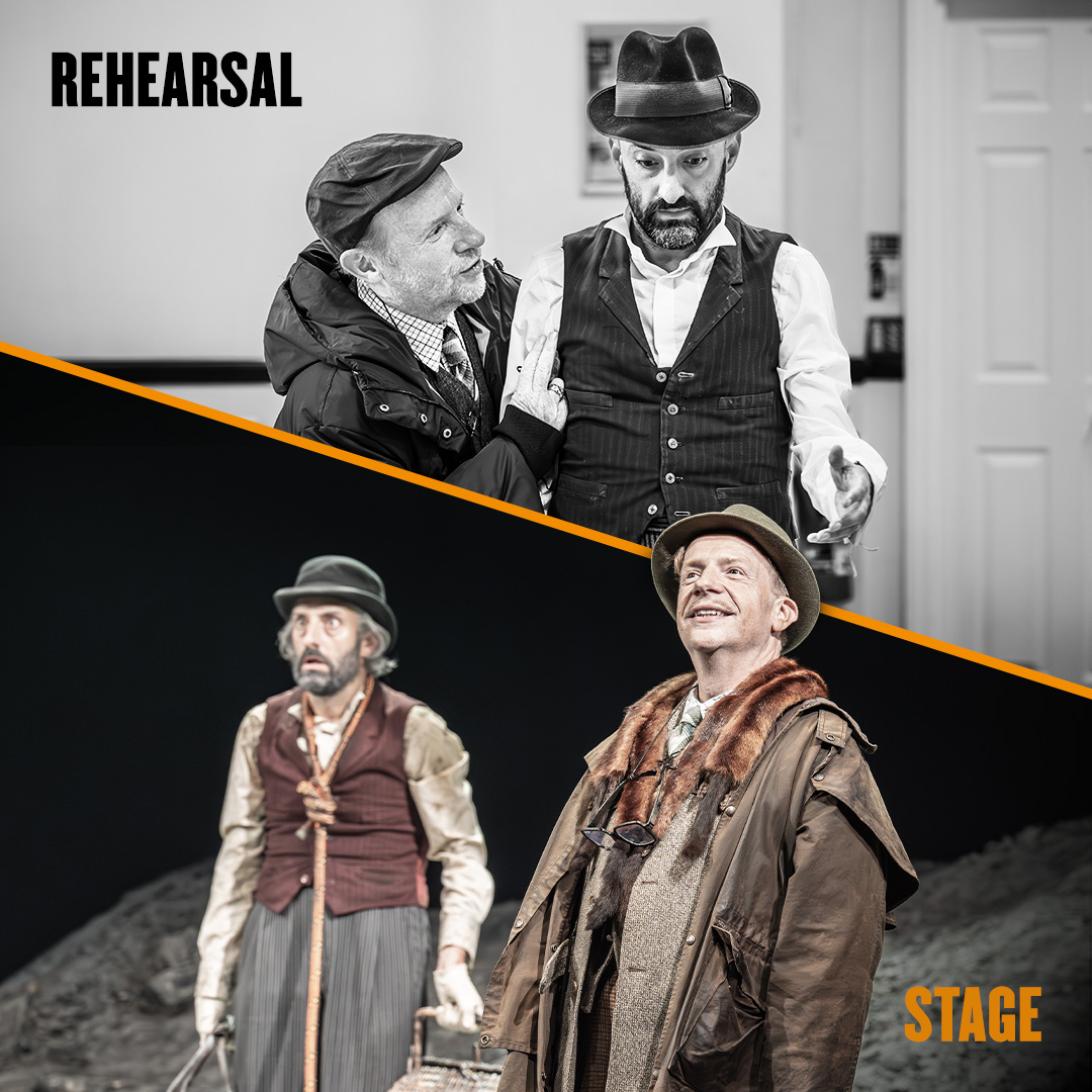 Rehearsal 👉 Stage 

#GodotWestEnd | MUST END 21 December