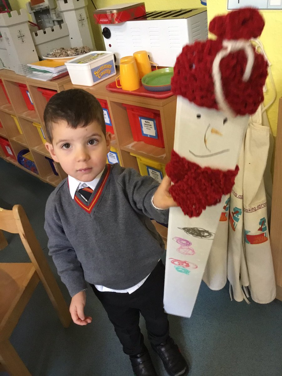 #SJCNursery
We have been finishing our Christmas presents for Mummy and Daddy. Height charts!