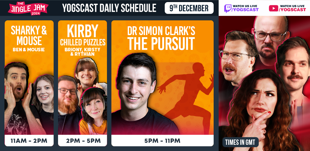 Get your trivia hats on lads—it's day 9 of #JingleJam2024, which means it's time for Dr. Simon Clark's latest legally distinct quiz! jinglejam.tiltify.com