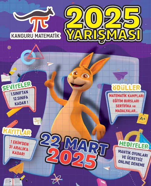 Erkan Özkan (@erkanozkanegt) on Twitter photo 100’den fazla ülkeden 7 milyondan fazla öğrencinin katıldığı Uluslararası Kanguru Matematik Sınavına başvurular devam ediyor.
<a href="/MathKanguru/">Kanguru Matematik TR</a> <a href="/ozguregitim/">ozguregitim</a> <a href="/tekinbaransel/">Tekin Baransel</a> 100’den fazla ülkeden 7 milyondan fazla öğrencinin katıldığı Uluslararası Kanguru Matematik Sınavına başvurular devam ediyor.
<a href="/MathKanguru/">Kanguru Matematik TR</a> <a href="/ozguregitim/">ozguregitim</a> <a href="/tekinbaransel/">Tekin Baransel</a>