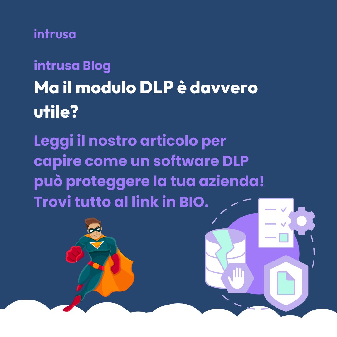 intrusa_io's tweet photo. 🔒 Proteggi i tuoi dati con Intrusa DLP!
L'attacco al Ministero della Giustizia, dimostra l'importanza di un #DLP. Con Intrusa puoi:
✔️ Bloccare accessi non autorizzati
✔️ Rilevare attività sospette
✔️ Garantire conformità GDPR e NIS2
https://t.co/wiHMSuZbLe https://t.co/Bm9MS1cjQu