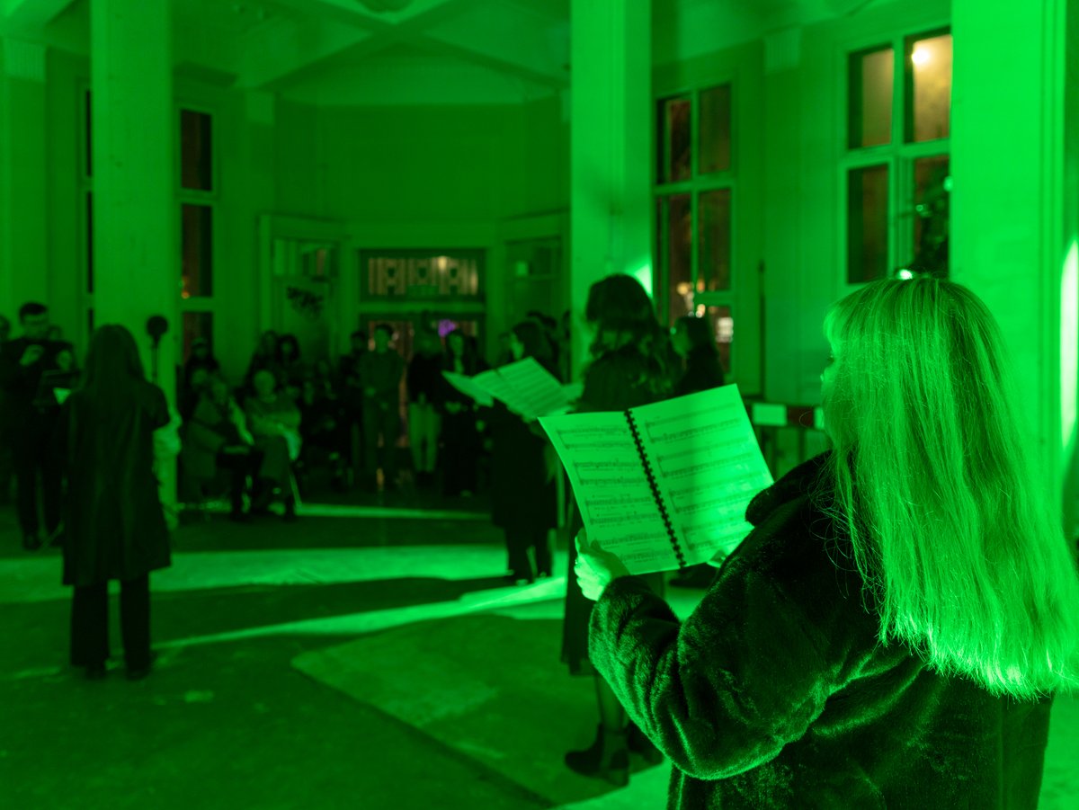 Household_Bel's tweet photo. As the year winds down and we prepare for new beginnings, we’re taking a moment to reflect on our recent project, Red Sky at Night: a vibrant festival of new art commissions by an incredible line-up of international artists @BCouncil_NI @belfastcc @MondriaanFonds https://t.co/hIuwTqvKVa