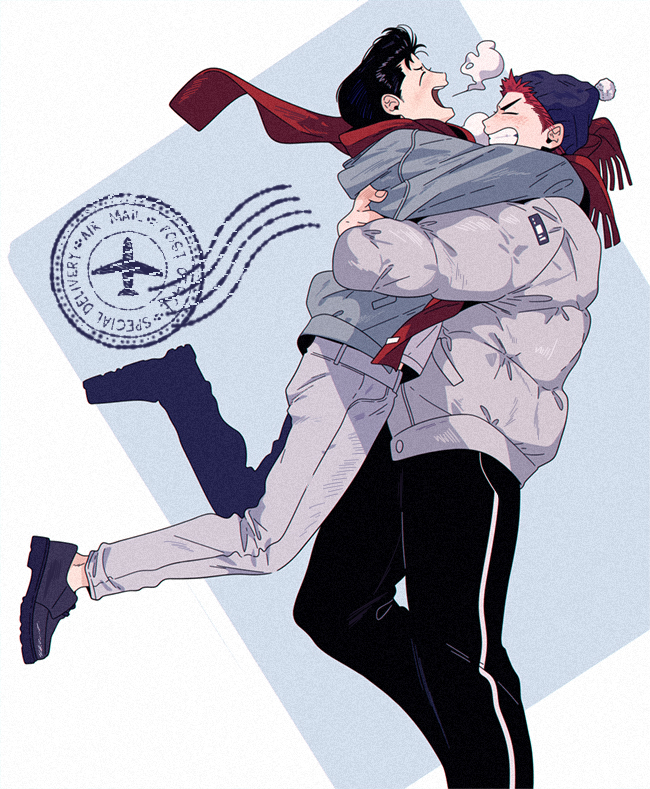 항상 편지만 오기엔 따분하잖아 🌊✈️🌸