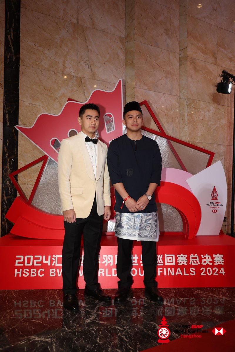 craigansibin's tweet photo. Goh Sze Fei / Nur Izzuddin @ BWF Gala Dinner

#HSBCRaceToFinals #Hangzhou2024 #BWFWorldTourFinals #WTF2024 https://t.co/HXjF4nWuNK