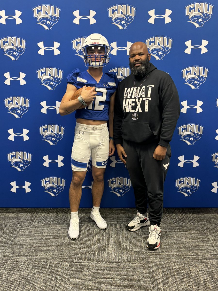 Thank you to <a href="/cnu_football/">CNU Football</a> for having me on an amazing visit!
