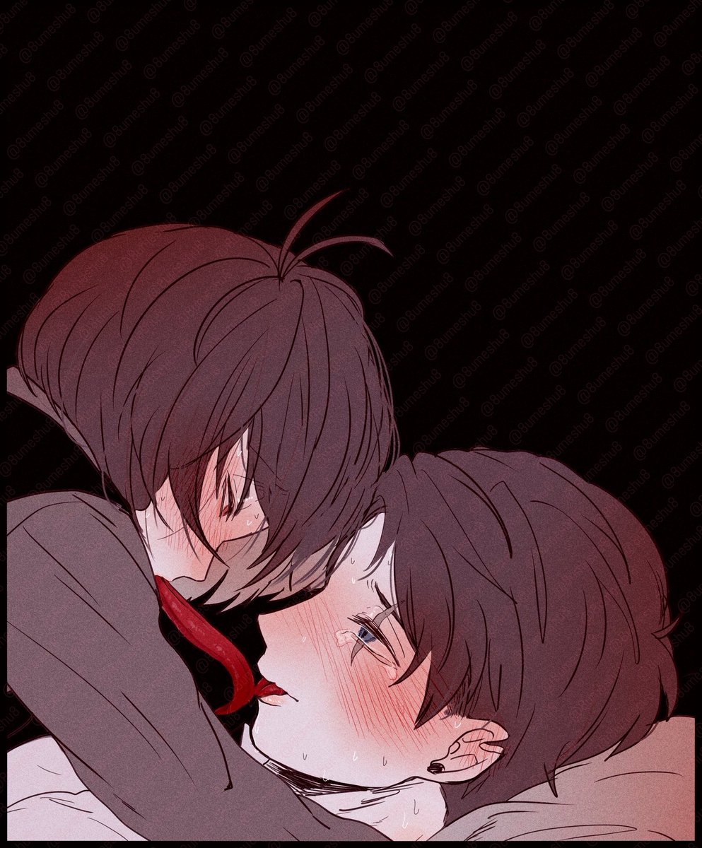 エレン・イェーガー(進撃の巨人) 「影ないver(with舌) 」|うめしゅのイラスト