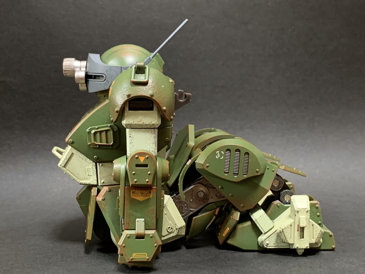 FigureMaster963's tweet photo. #ロボ道スコープドッグ #threezero #scopedog #atvotoms #装甲騎兵ボトムズ #スコープドッグ https://t.co/vMgYAo7pB6