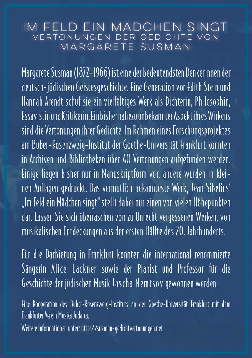 Im Januar gibt es wieder ein Konzert <a href="/goetheuni/">Goethe-Universität</a>.