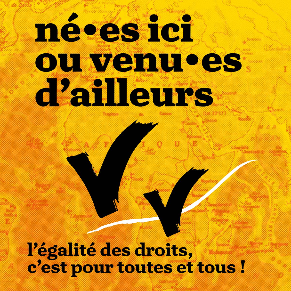 LDH_Fr's tweet photo. A l’occasion de la Journée internationale des migrants, manifestons pour défendre le respect de la protection et des droits des travailleurs migrants, de leurs familles et des personnes exilées !
📅 le 14/12 à 14h
📍 Place de Clichy et partout en France
https://t.co/EG5ydjhW4s https://t.co/s5pb2wms87