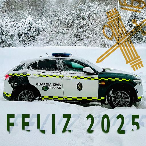 guardiacivil's tweet photo. Desde la #GuardiaCivil queremos desear a todos un Feliz 2025 cargado de esperanza y como siempre nos tendréis un año más al Servicio de la Ciudadanía.
#Feliz2025 https://t.co/uNpljt4fn3
