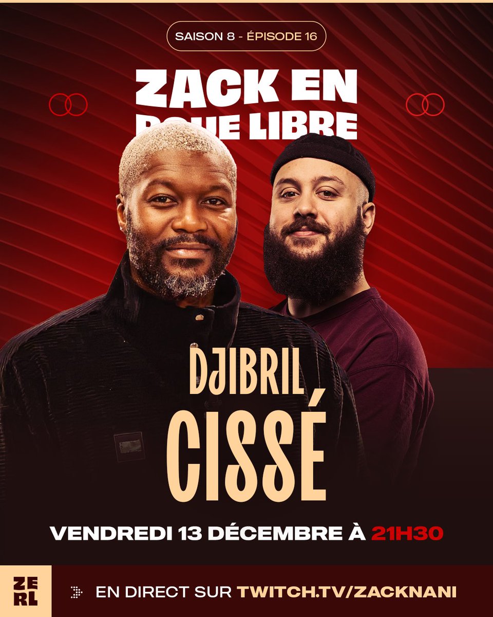 Zack (@zack_nani) on Twitter photo Vous pensiez que c'était terminé ? Allez, on vous renvoie un petit plaisir pour clôturer la semaine...
J'aurais le plaisir de recevoir <a href="/DjibrilCisse/">Djibril Cisse</a> ce vendredi pour une GRANDE SEMAINE de football Vous pensiez que c'était terminé ? Allez, on vous renvoie un petit plaisir pour clôturer la semaine...
J'aurais le plaisir de recevoir <a href="/DjibrilCisse/">Djibril Cisse</a> ce vendredi pour une GRANDE SEMAINE de football