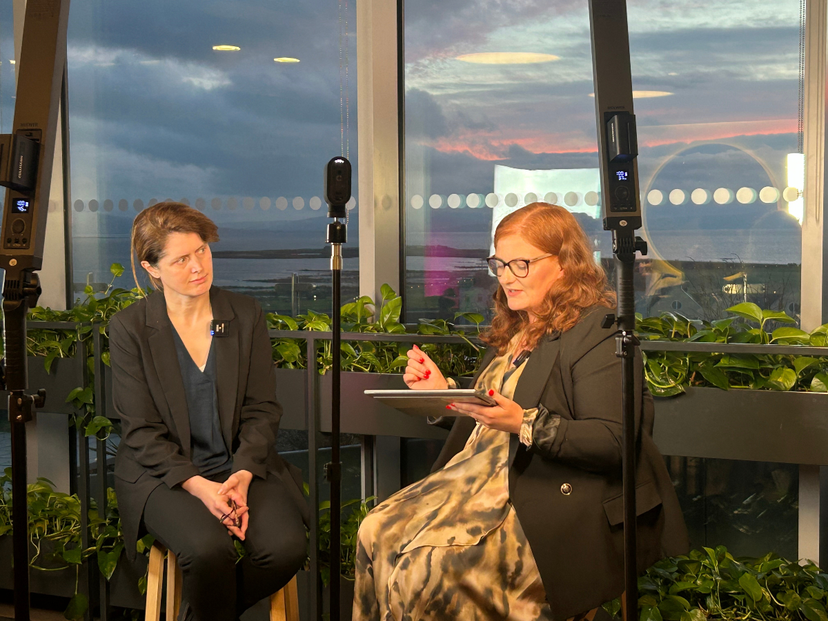 iPropertyRadio's tweet photo. ✨ On Set at Bonham Quay! ✨

For the final episode of Women in Construction, host Joanne White was joined by two phenomenal guests at the beautiful Bonham Quay in Galway, with a stunning sunset as the backdrop. 🌅

🎙️ Mary Whitney, Chief Operating Officer of Future Cast, shared insights into their Erasmus and FEMCON projects, along with their innovative curriculum designed to attract and retain more women in construction.

🎙️ Deirdre Doyle, architect with BDP (Building Design Partnership Ltd), gave us a behind-the-scenes look at her role in the creation of this incredible building.

It was an unforgettable recording session, and we can’t wait for you to watch this inspiring finale. Catch it this Thursday on iProperty Radio!

#WomenInConstruction #Galway #FinalEpisode #iPropertyRadio