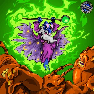 SlothApologist's tweet photo. Who up ponderin' they orb? It's Neopian Wizard Hours. https://t.co/tFSSHkfQny