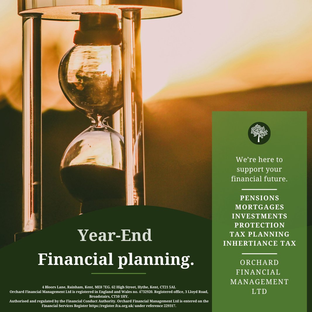 OrchardFinMgt's tweet photo. Wrap Up 2024 Strong with Year-End #FinancialPlanning  to make sure you're on track and prepared for what’s ahead. These small but essential steps can make a big difference for your #TaxPlanning, reviewing #Retirement contributions and optimising #savings! https://t.co/HuIeljmRZA