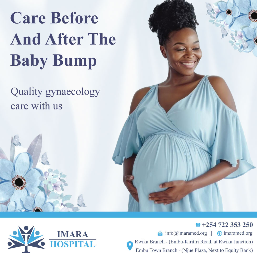 ImaraHospital's tweet photo. From bump to baby, our gynecology clinic offers compassionate care tailored to your needs at every stage.

☎: +254 722 353 250
#WorldClassHealthcare https://t.co/7klegNnuYg