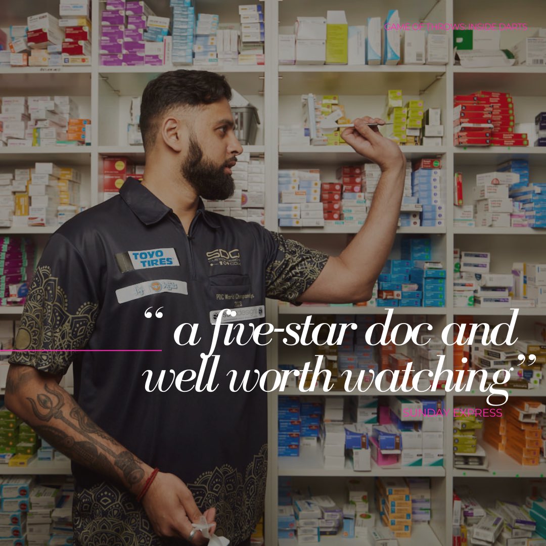 Step up to the oche! 🎯 

Game of Throws: Inside Darts on <a href="/skytv/">Sky TV</a> brings you into the high-octane world of <a href="/OfficialPDC/">PDC Darts</a> like you’ve never before seen. ⚡️⚡️⚡️

Watch it now on Sky and let us know what you think!

#gameofthrowssky #meadowlarkmedia #pdcdarts