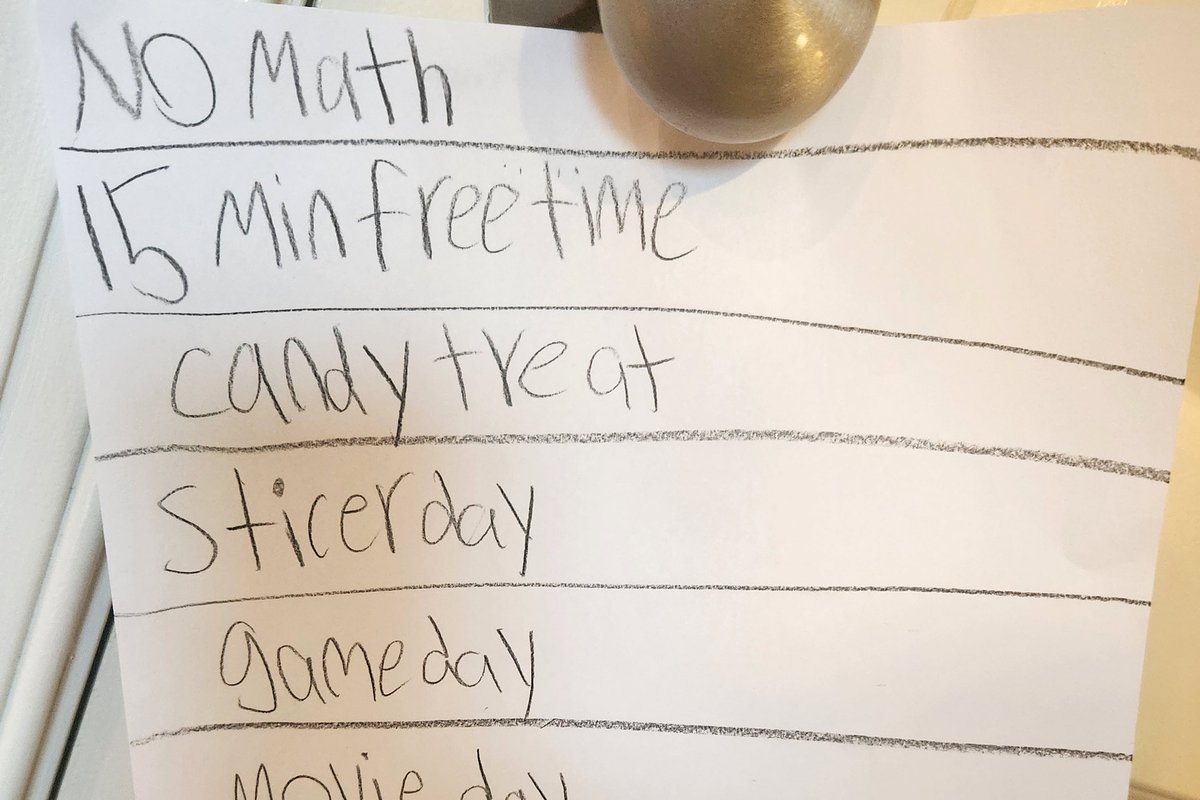 Listening to kids play “school” can be eye-opening. Kristina Fulton's daughter and her friends (3rd grade) created a list of rewards for their “students,” and the first item on the list was “no math.” loom.ly/VdS0-lM #edchat